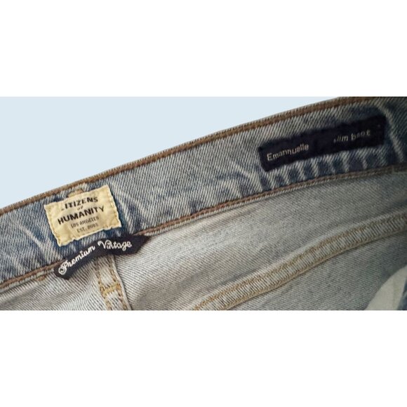CITIZENS OF HUMANITY Premium Vintage Emmanuelle Slim Boot Cut Jeans Sz 25 - Picture 4 of 7
